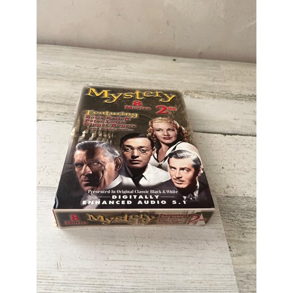 Mystery 2 DVD set featuring Boris Karloff, Peter Lorre, and Ginger Rogers - Picture 1 of 7